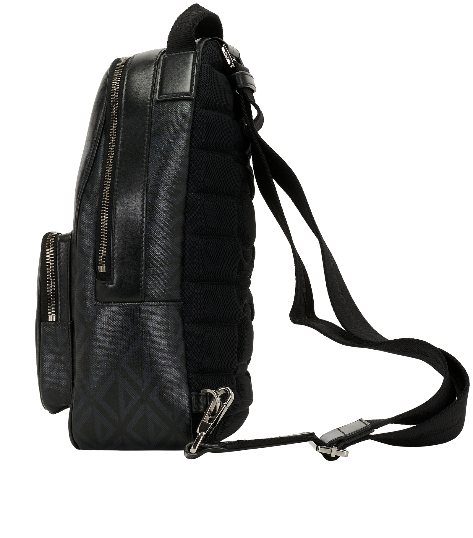 Sling Bag, &pound;750, Handbags, Black, Leather, Bottom view